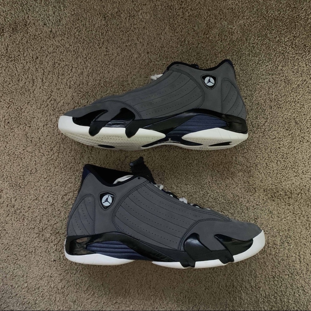 Air Jordan Retro 14 XIV LT Graphite Navy Sz 11.5